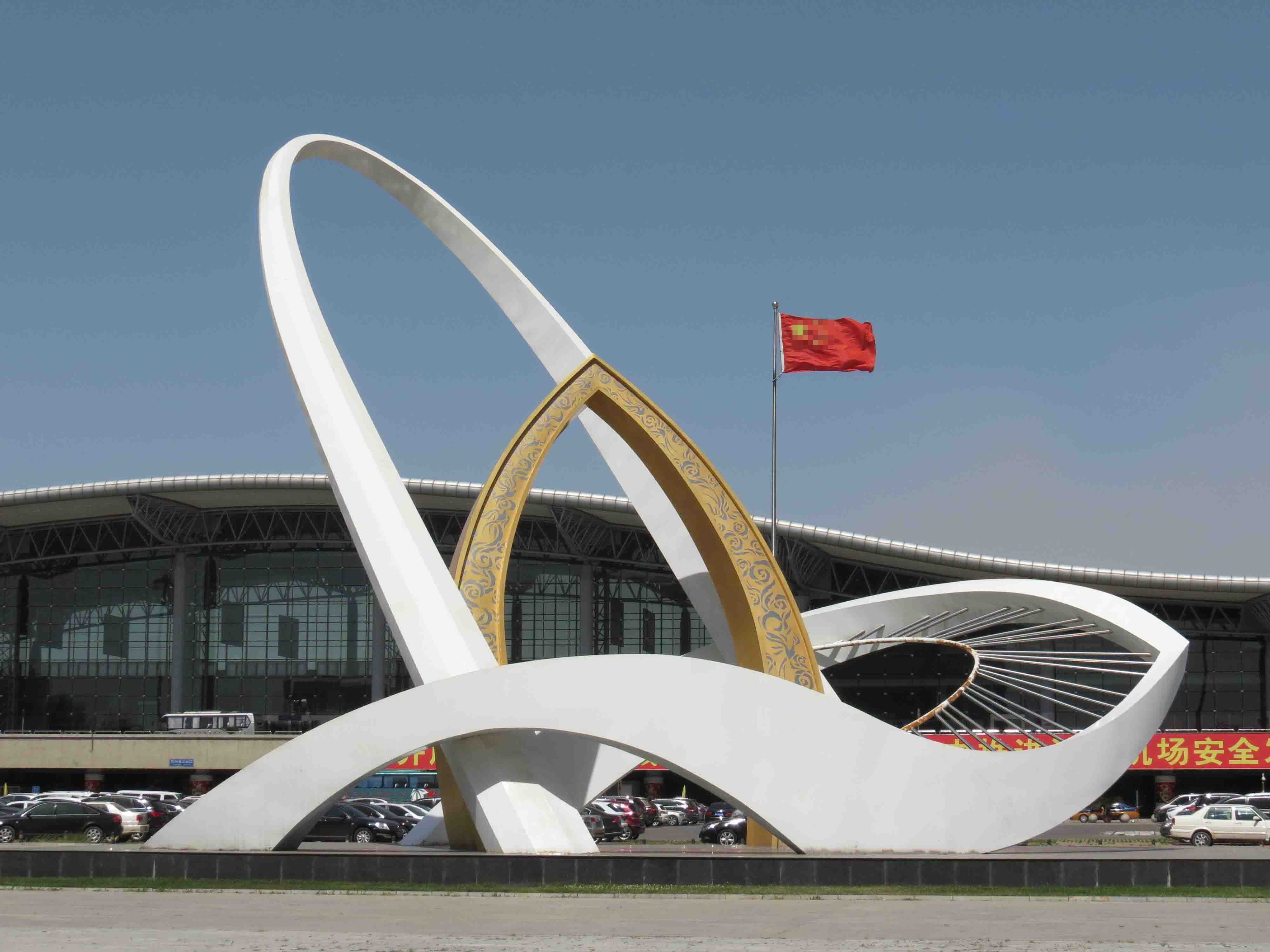 大型機(jī)場(chǎng)雕塑，大型廣場(chǎng)雕塑，機(jī)場(chǎng)廣場(chǎng)雕塑